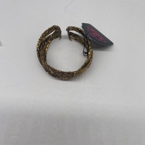 Paparazzi Jewelry Shooting Stars Brass Bracelet Item‎ 97 - Picture 2 of 9